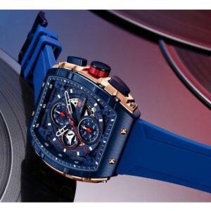 mini focus luxury brand blue color watch for men – mf0399g-2