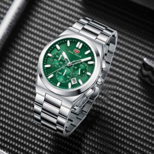 mini focus royal silver color watch for men – mf0614g-2