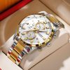 curren classy silver and gold color watch for men – cu8445g-b