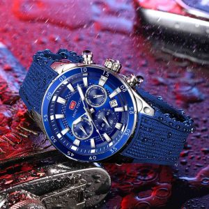 mini focus fancy stylish blue color watch for men – mf0627g-2
