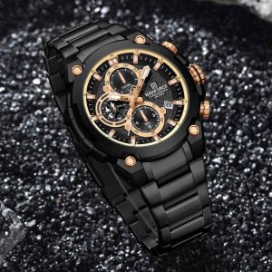 naviforce formal black color watch for men – nf8071-b
