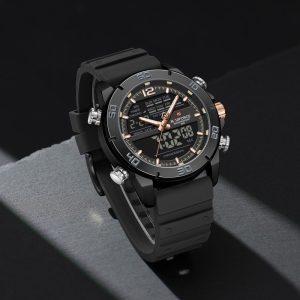 naviforce trending black color watch for men – nf9253-b