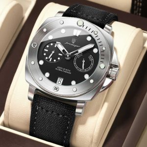 poedagar antique black color watch for men – pd690g-c