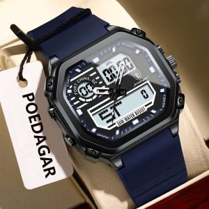 poedagar latest stylish blue color watch for men – pd993g-d