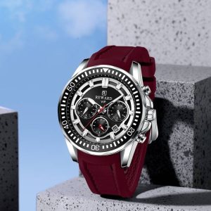 reward vip latest red color watch for men – rd832258m-c