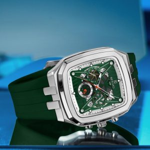reward vip stylish green color watch for men – rd832260m-d