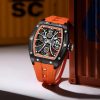 timenter costly orange color watch for men – tm-103
