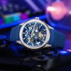 timenter trendy blue color watch for men – tm-105