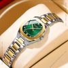 curren new fashion stylish silver and gold color watch for women – cu8104l-a