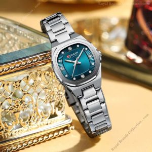 curren new stylish silver color watch for women – cu8104l-b curren new stylish silver color watch for women – cu8104l-b