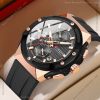 curren fancy stylish black color watch for men – cu8462g-b
