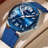 curren new fashion stylish blue color watch for men – cu8465g-a