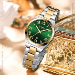 curren latest silver and gold color watch for women – cu9095l-b curren latest silver and gold color watch for women – cu9095l-b