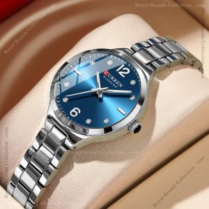 curren vintage silver color watch for women – cu9105l-a curren vintage silver color watch for women – cu9105l-a
