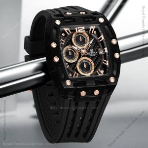 naviforce fancy black color watch for men – nf7105-b