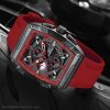 naviforce luxurious red color watch for men – nf8052-b