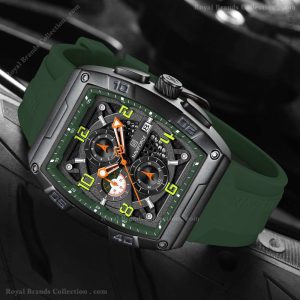 naviforce new fashion stylish green color watch for men – nf8052-c