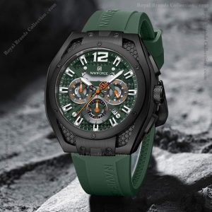 naviforce latest green color watch for men – nf8063-c