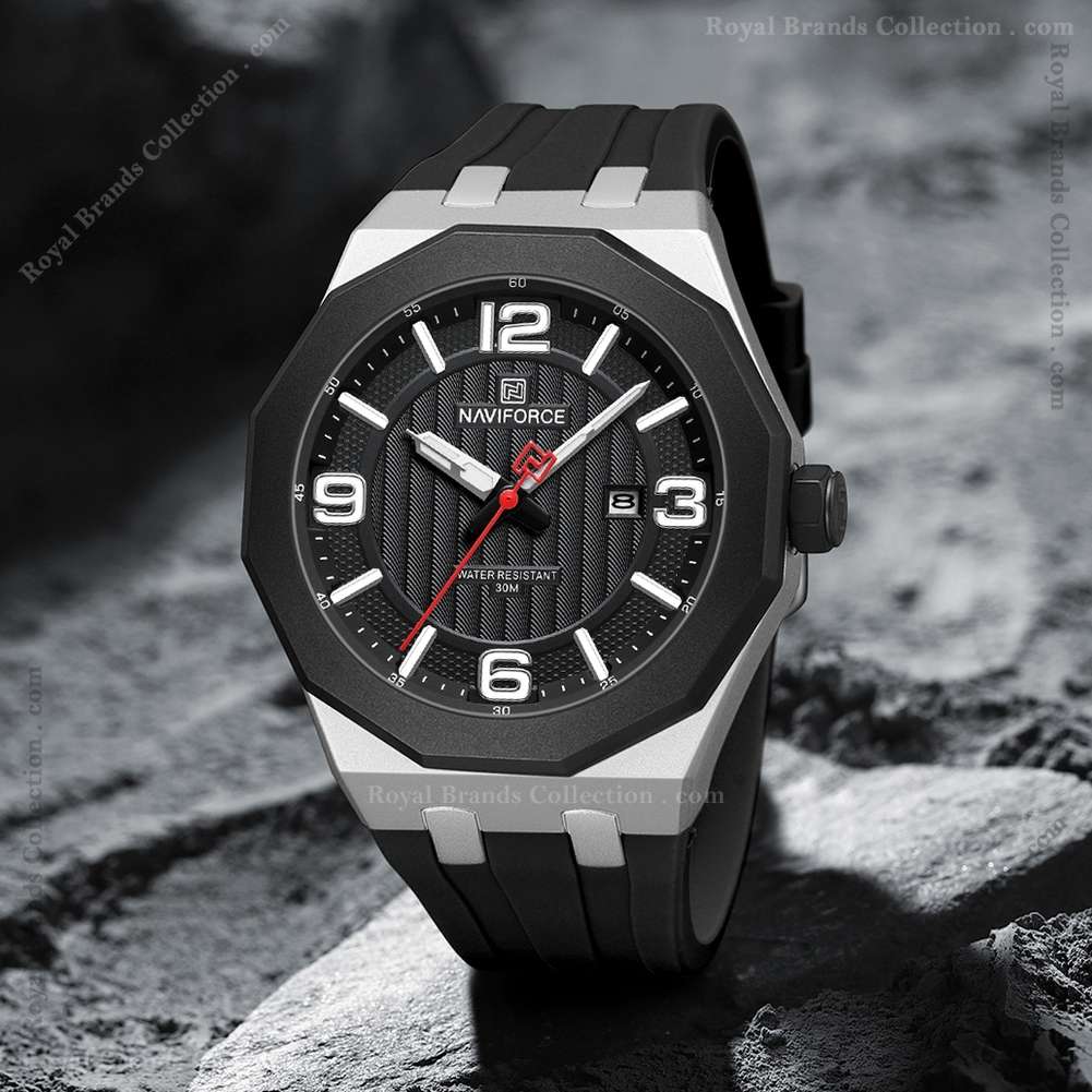 naviforce luxury black color watch for men – nf8079-a