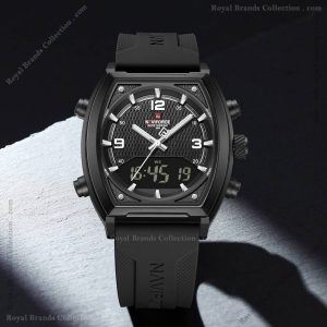 naviforce unique black color watch for men – nf9242-a