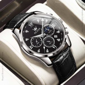 olevs latest stylish black color watch for men – ol2888m-5 olevs latest stylish black color watch for men – ol2888m-5