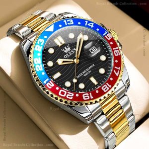 olevs latest stylish silver and gold color watch for men – ol3610m-1 olevs latest stylish silver and gold color watch for men – ol3610m-1
