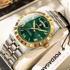poedagar special silver and gold color watch for men – pd675g-d