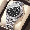 poedagar sport silver color watch for men – pd683g-b