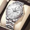 poedagar stylish silver color watch for men – pd683g-c