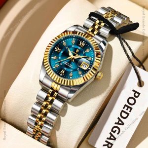 poedagar classy silver and gold color watch for women – pd780l-a poedagar classy silver and gold color watch for women – pd780l-a