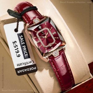 poedagar limited edition marron color watch for women – pd785l-b poedagar limited edition marron color watch for women – pd785l-b