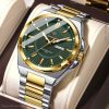 poedagar special unique silver and gold color watch for men – pd896g-d