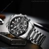 reward vip classy silver color watch for men – rd81009m-e