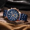reward vip sport blue color watch for men – rd81101m-c