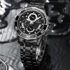 reward vip sports black color watch for men – rd81135m-d
