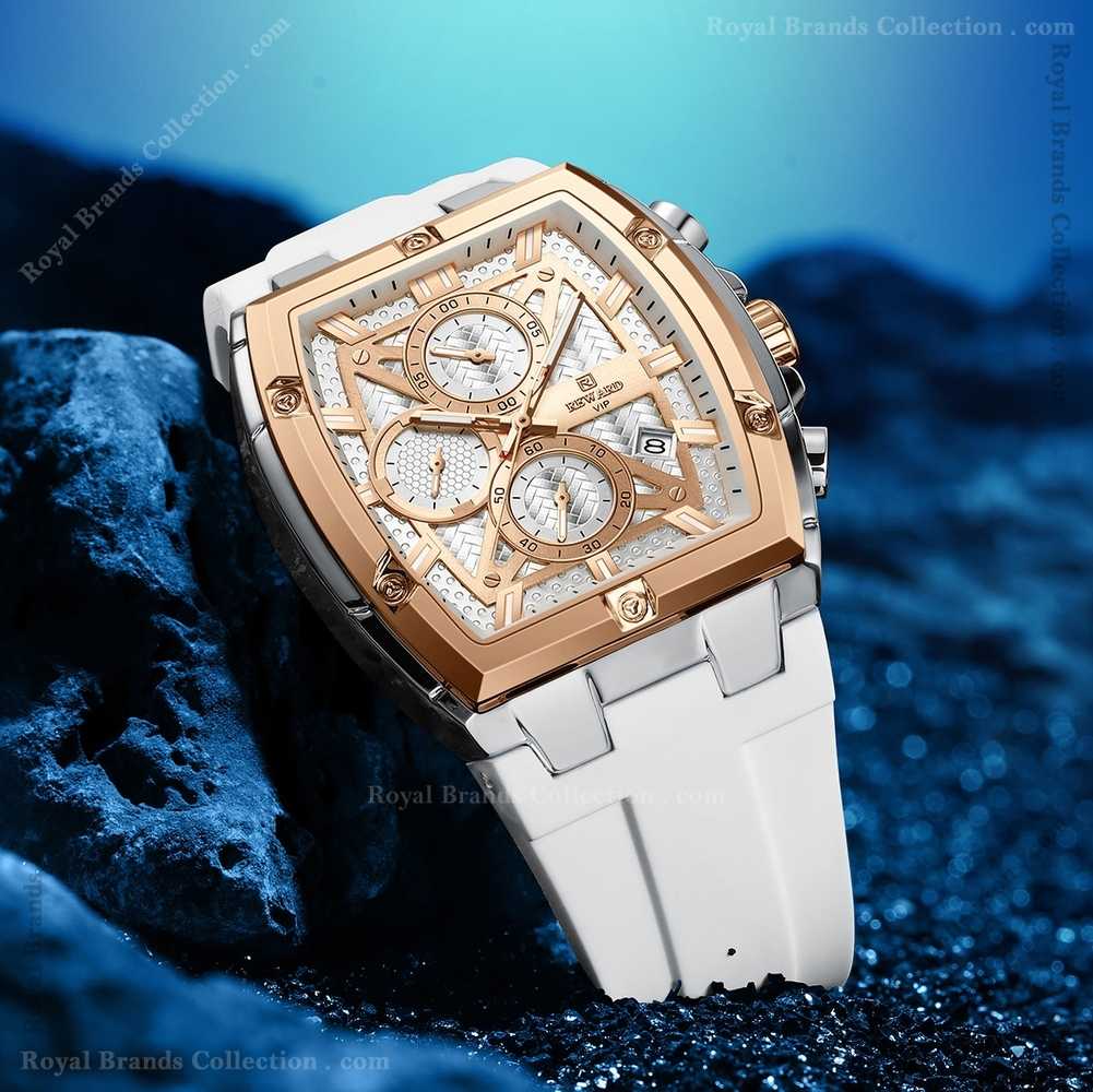 reward vip new white color watch for men – rd832261m-c Reward Vip New White Color Watch For Men - RD832261M-C