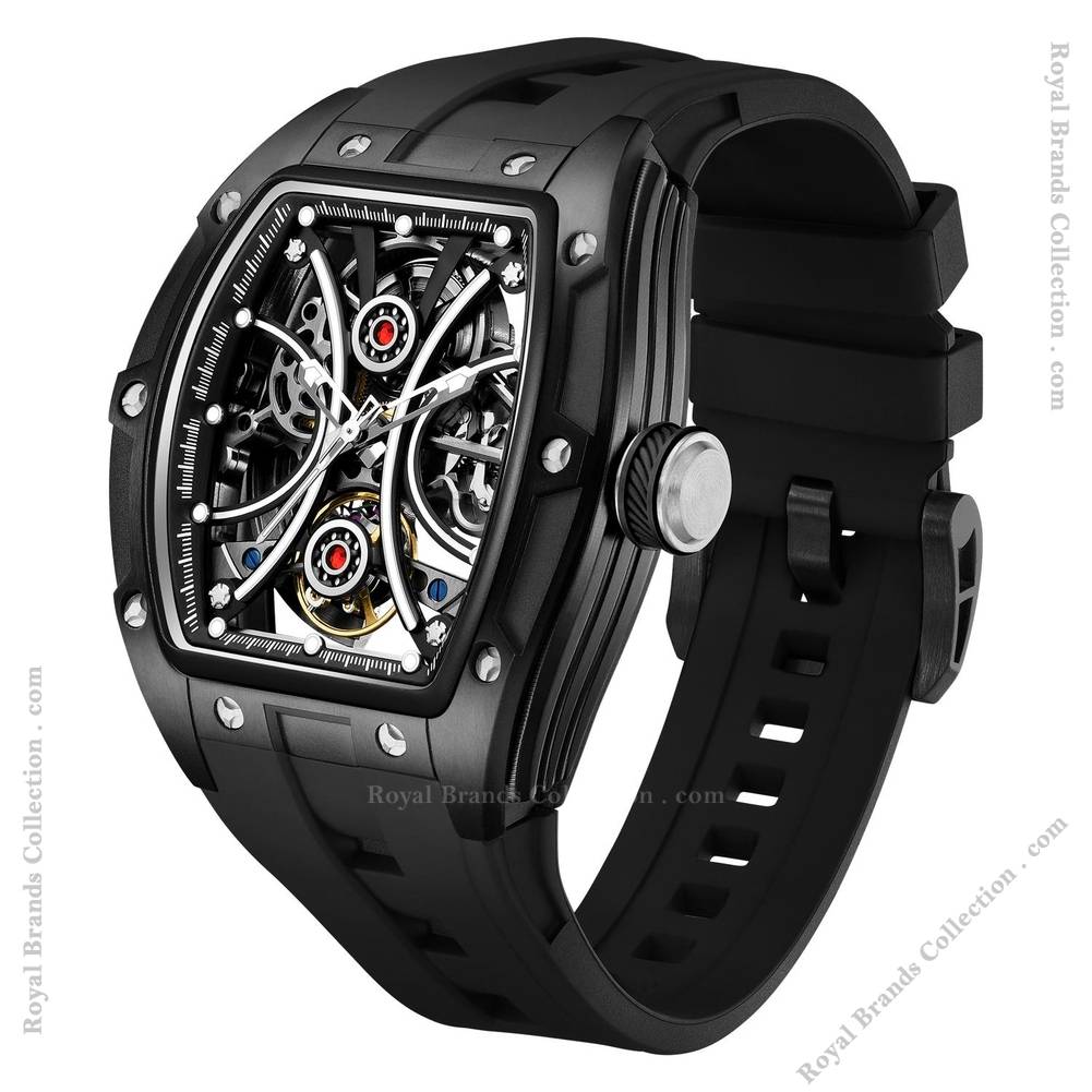 timenter antique black color watch for men – tm-101 Timenter Antique Black Color Watch For Men - TM-101
