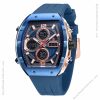 teartrace vintage blue color watch for men – tt6036-c