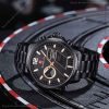 teartrace unique black color watch for men – tt6053-a
